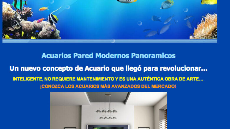 Acuarios Modernos Panoramicos