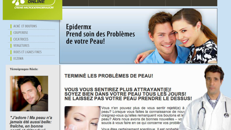 Traitement Acne Epidermx