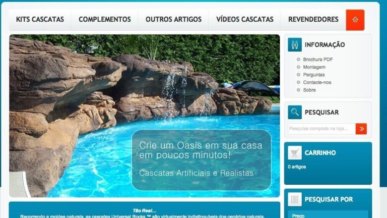 Cascatas Artificiais e Realisticas