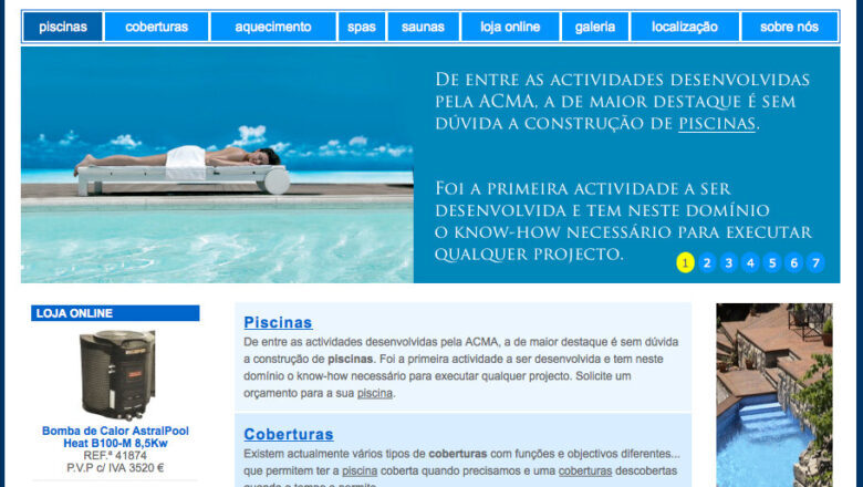 ACMA – Coberturas para Piscinas