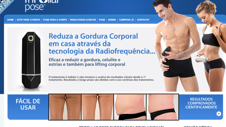 Aparelho de Radiofrequência para Lipoaspiração não invasiva em Casa
