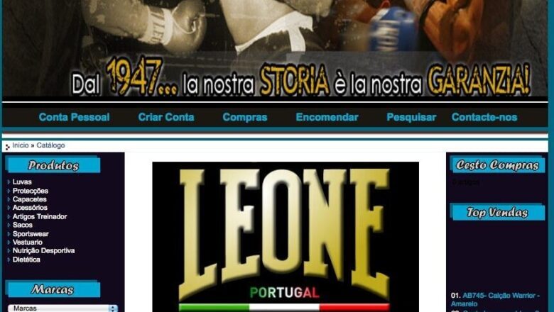 Loja Desporto – leoneportugal.com