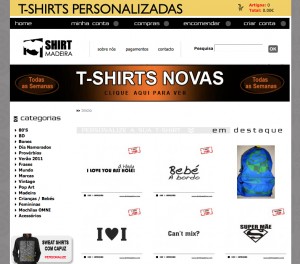 t-shirts personalizadas