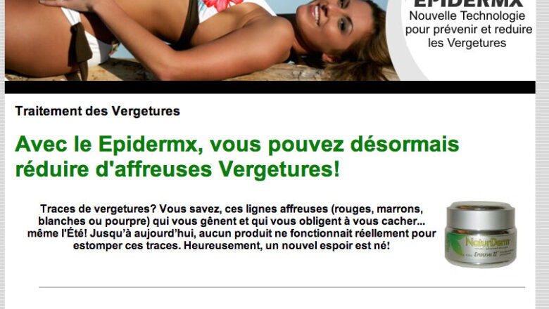 Traiter vergetures