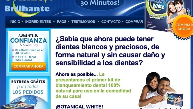 sonrisa – producto para blanquear los dientes