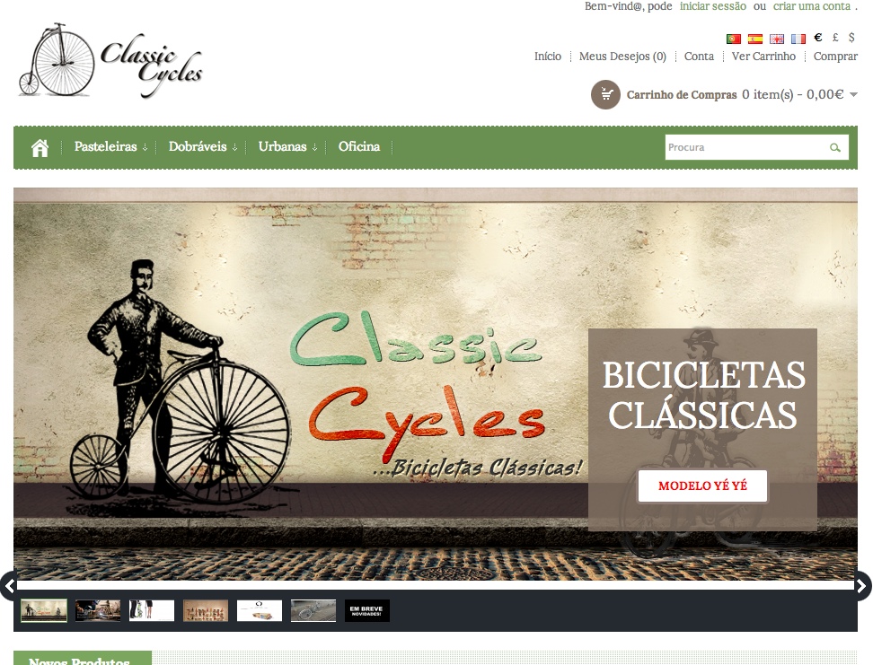 Classic Cycles – Volta ao passado com a sua bicicleta Pasteleira