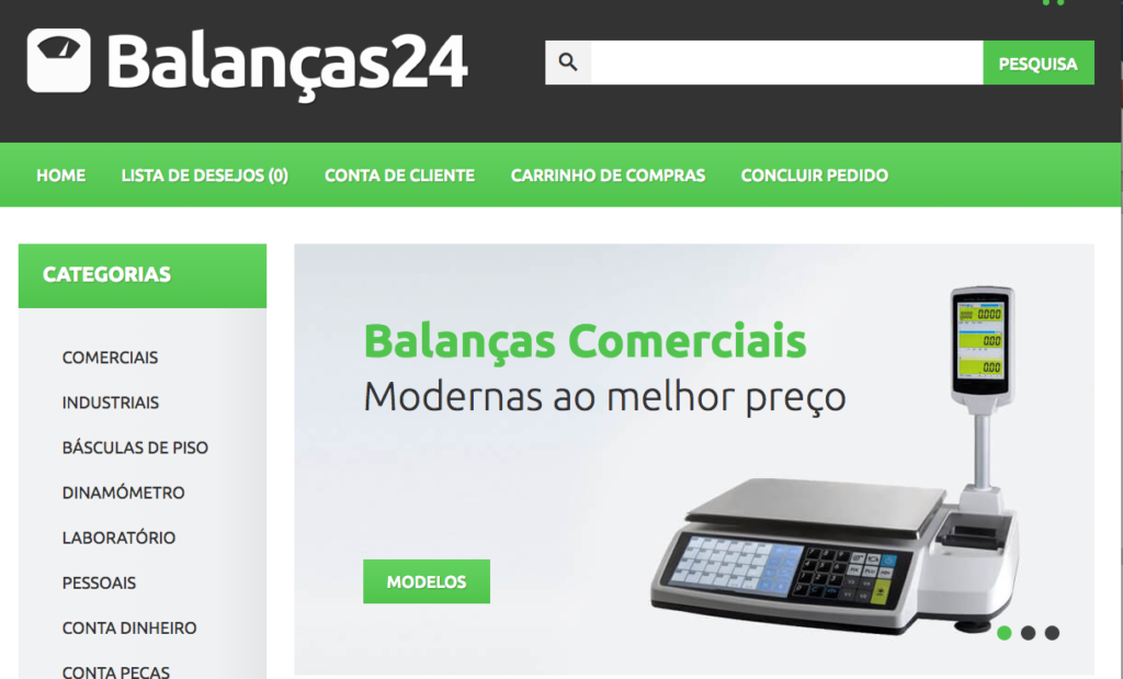 Balanças Comerciais | Loja Online