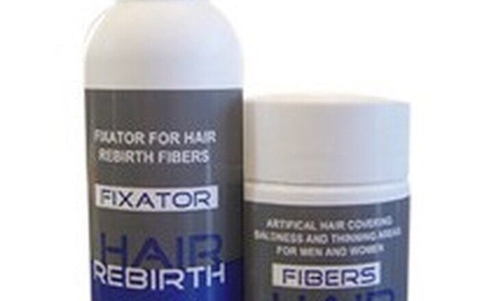 HAIR REBIRTH – FIBRAS E FIXADOR