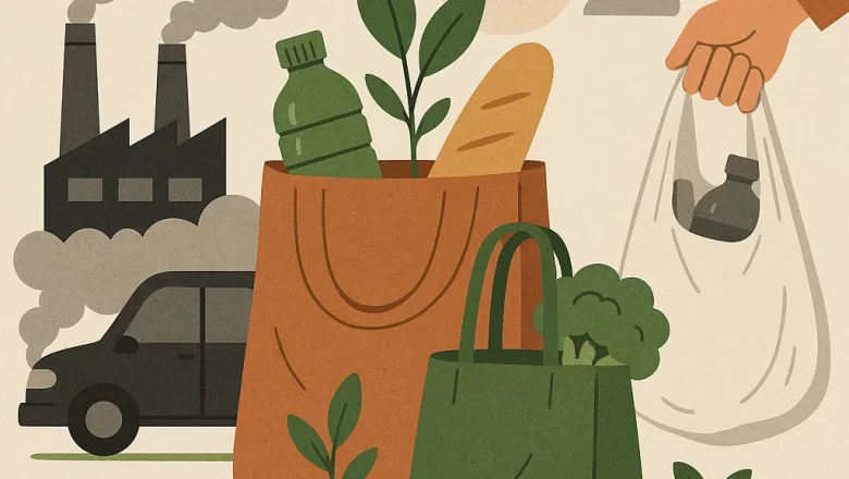 Como reduzir o impacto ambiental nas compras online