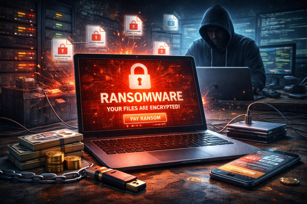 O que é ransomware? em Segurança O que é ransomware?