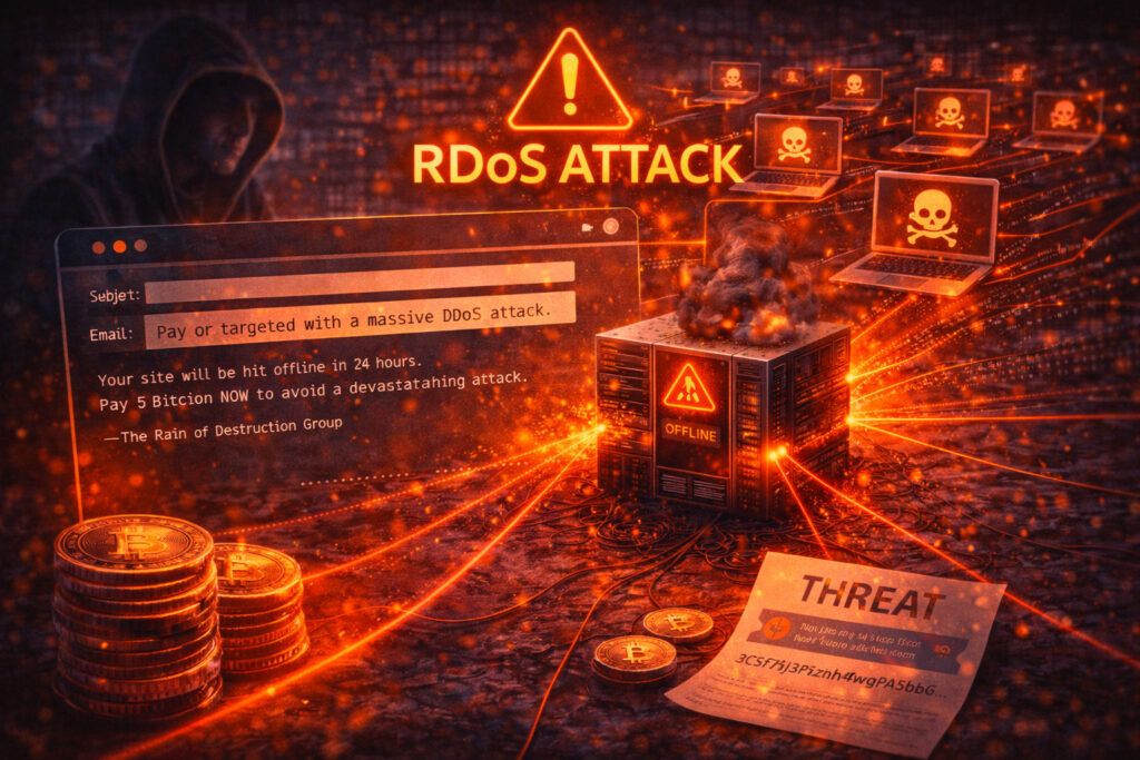 O que é um Ataque RDoS ? em Segurança O que é um Ataque RDoS ?