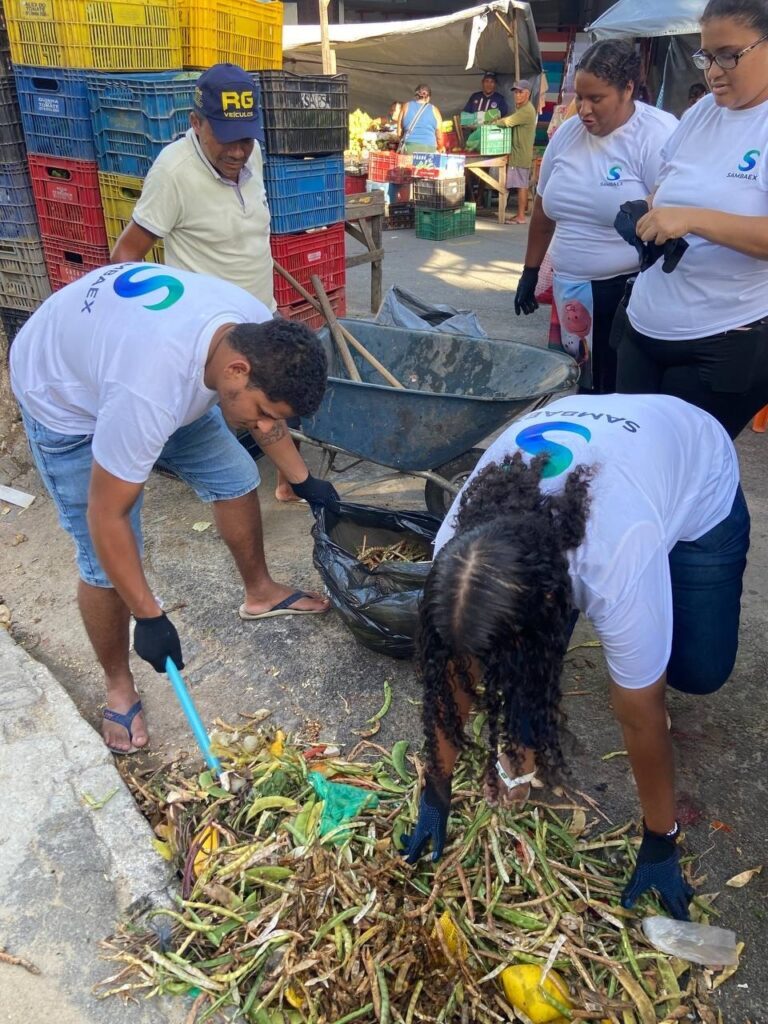 Sambaex realiza ação solidária de limpeza urbana e apoia trabalhadores ambientais em União dos Palmares em Noticias Sambaex realiza ação solidária de limpeza urbana e apoia trabalhadores ambientais em União dos Palmares