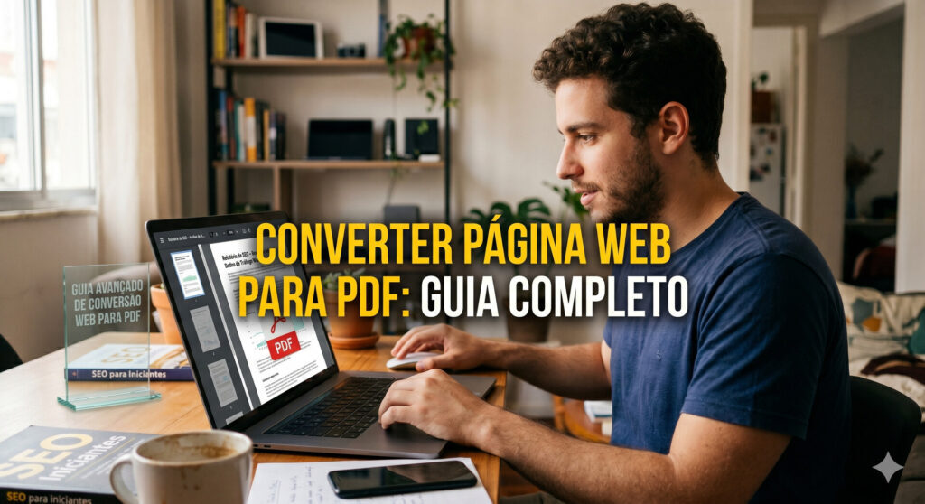 Guia Avançado para Converter Página Web em PDF em Páginas Página Web em PDF