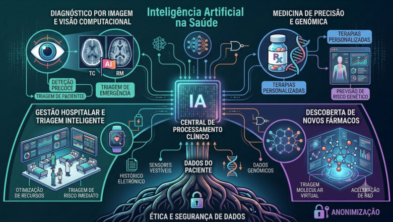 O Impacto Estrutural da Inteligência Artificial na Saúde Moderna